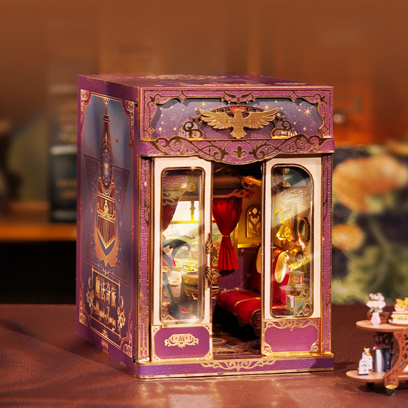 Discover the 2025 DIY Book Nook Trend: Train Cabin Book Nook Kit