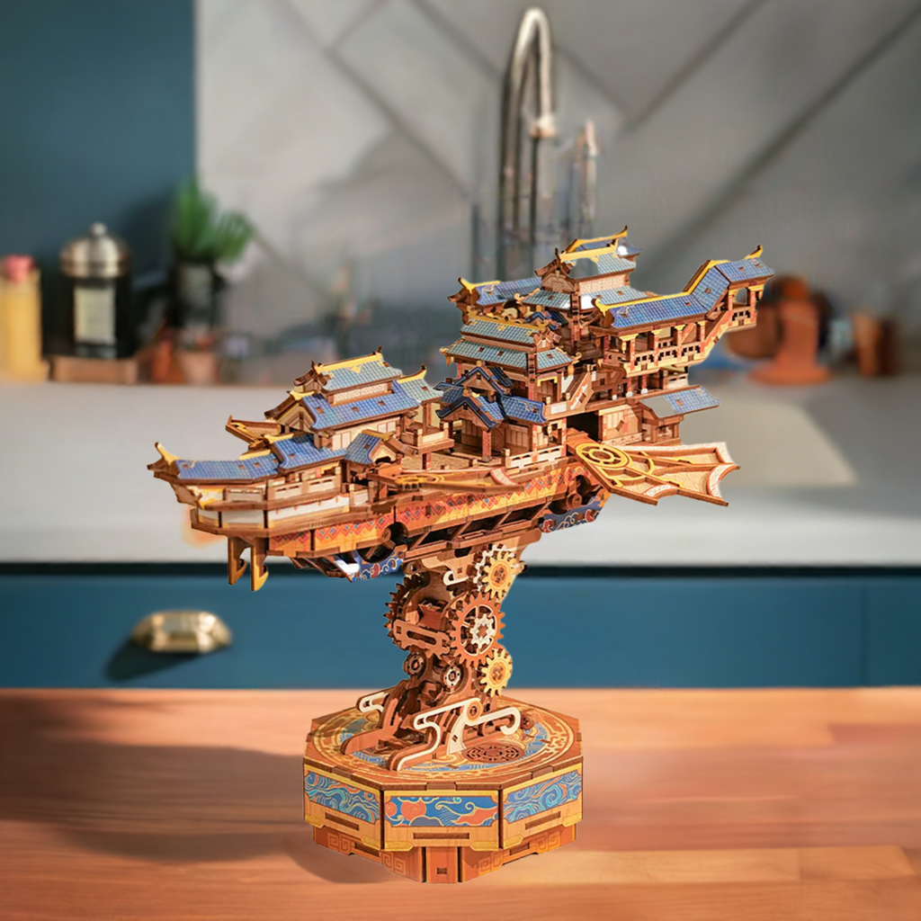 3D Wooden Mechanical Puzzles - ROCOXIA