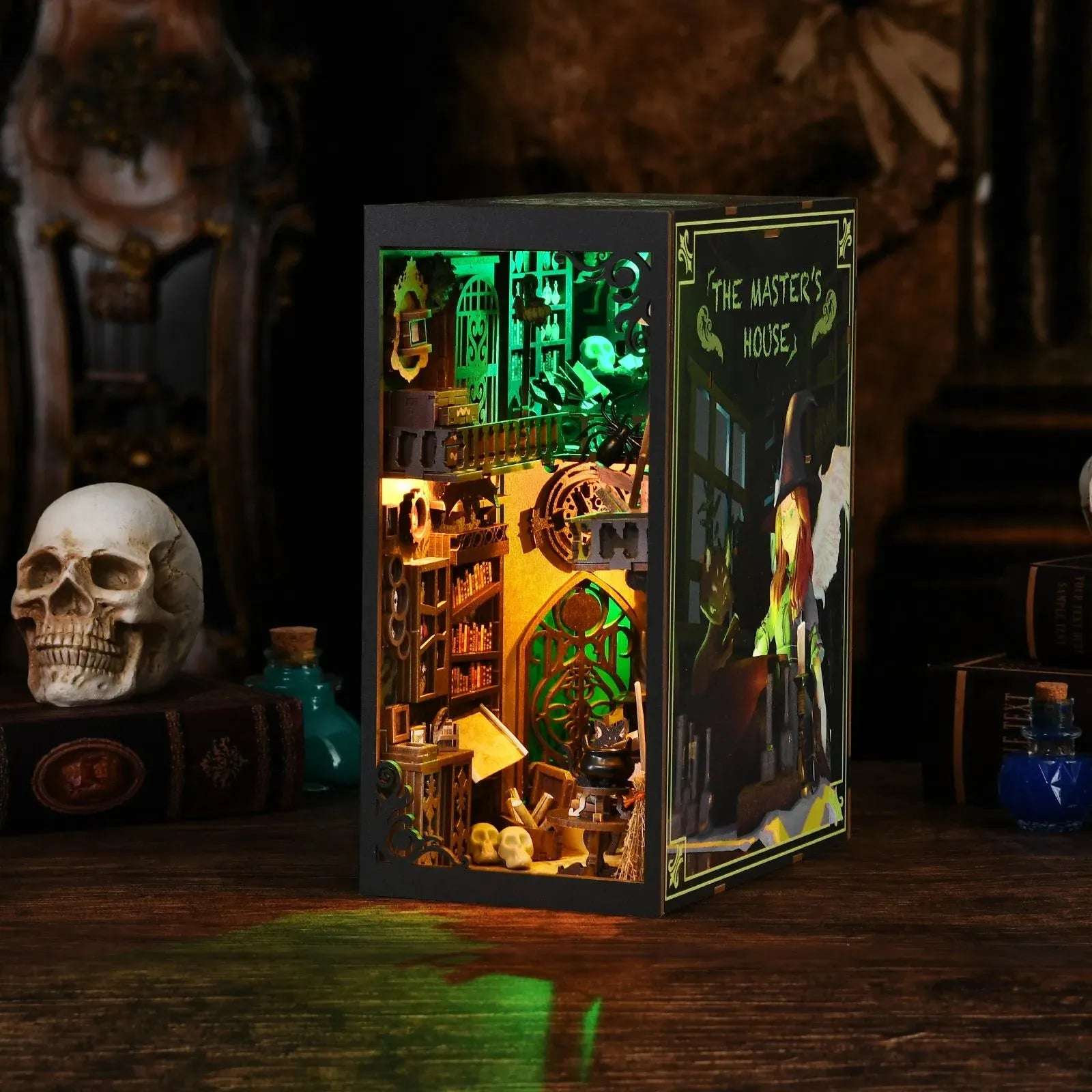 Rocoxia The Monster's House | DIY Book Nook Kit - Rocoxia