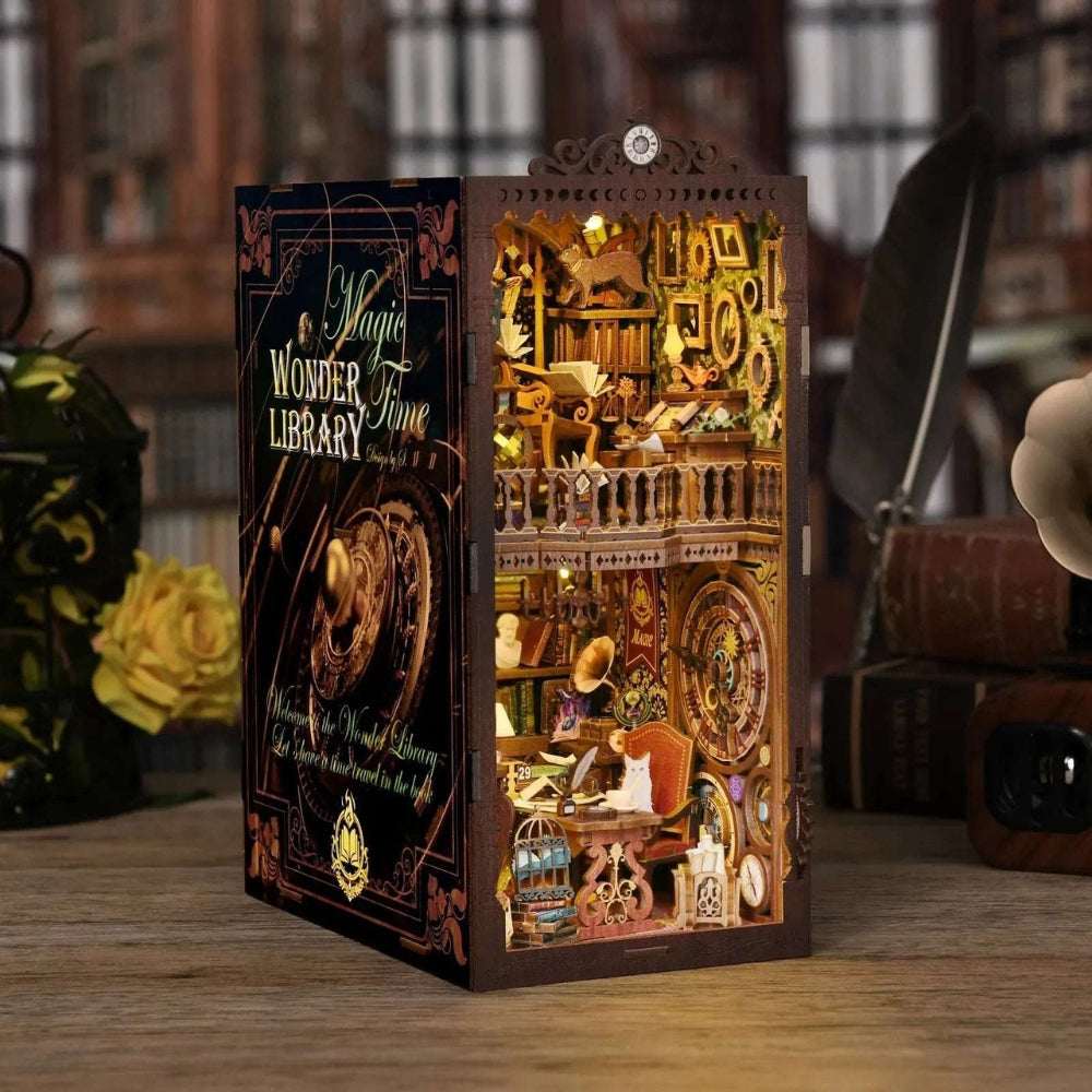 Wonder Library DIY Book Nook Kit – Where Every Book Holds a Secret - ROCOXIA