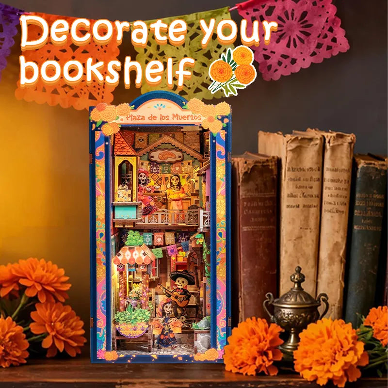 Plaza de los Muertos DIY Book Nook Kit - ROCOXIA