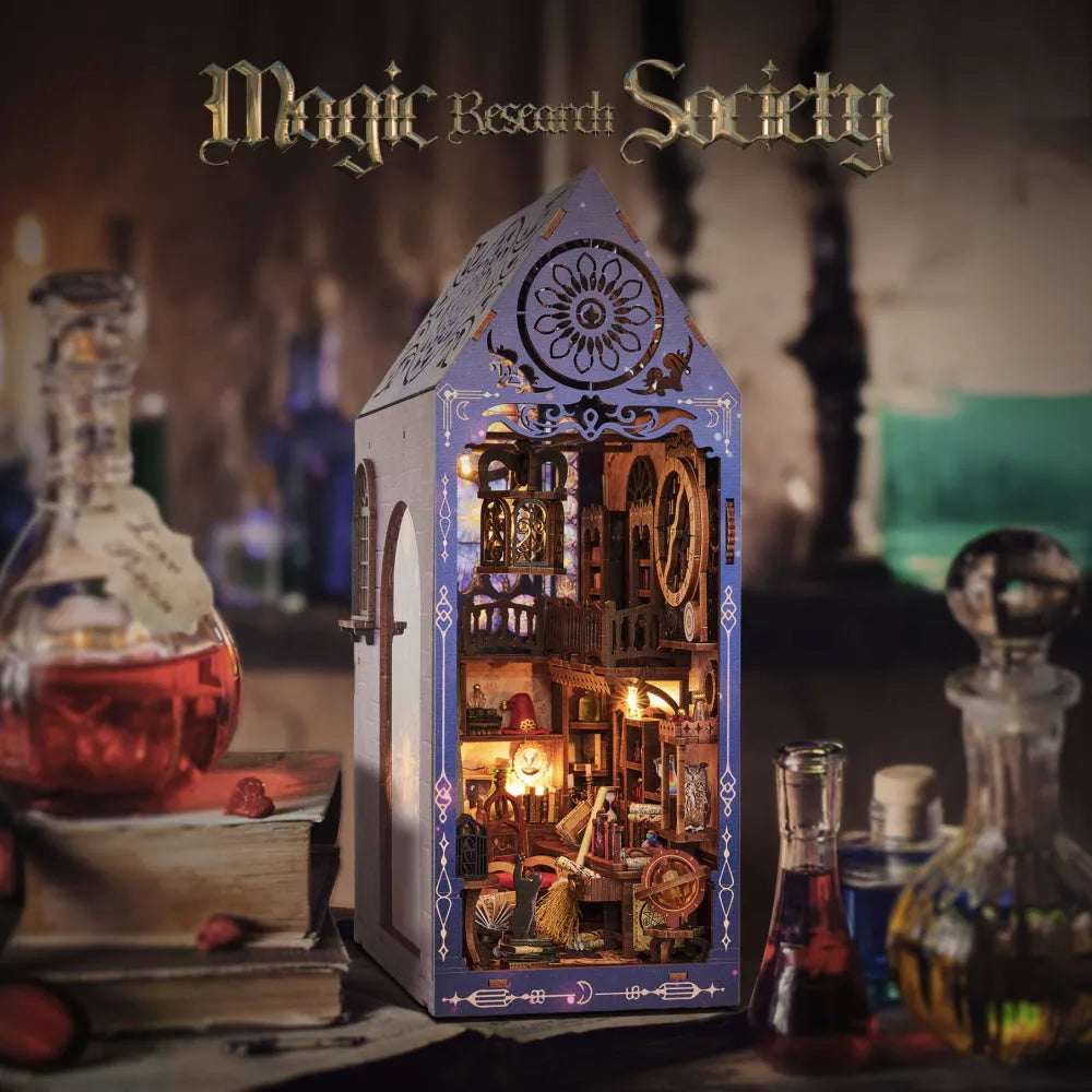 Magic Research Society DIY Book Nook Kit - Unveil the old magic - ROCOXIA