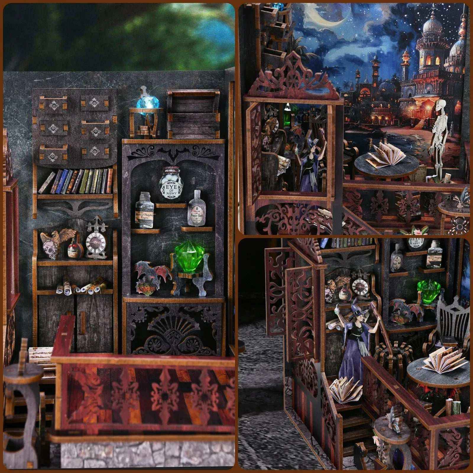 Rocoxia Mystic Chamber DIY Book Nook Kit - Rocoxia