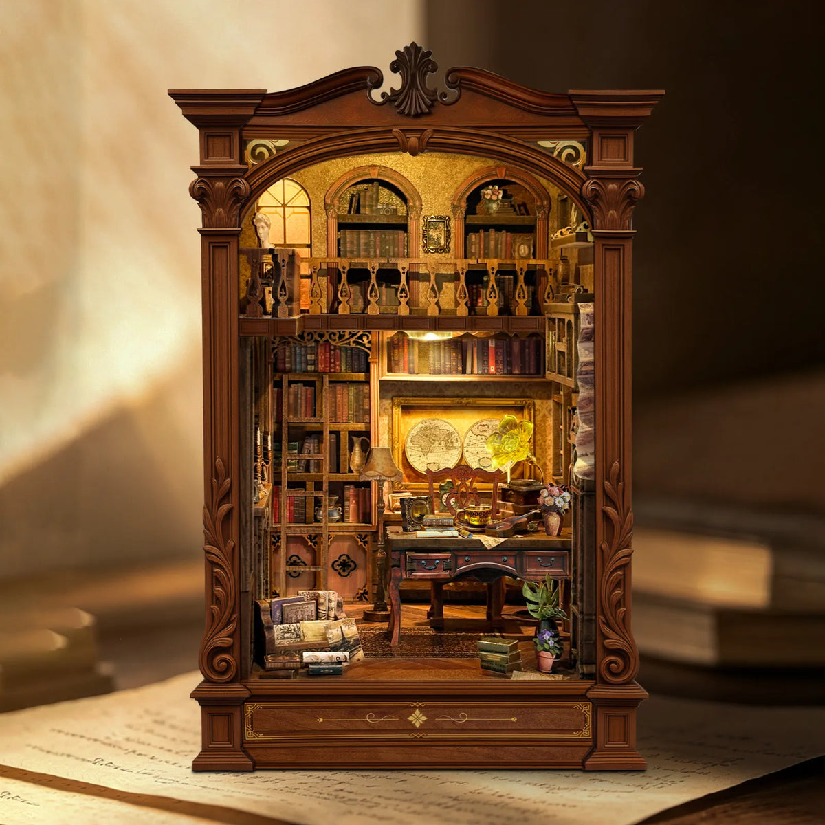 Vintage Archive DIY Book Nook Kit - ROCOXIA