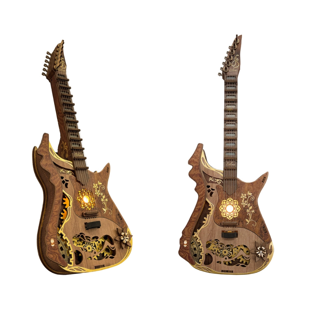 Melodious Guitar Self-Assembly Wooden Guitar Kits - ROCOXIA
