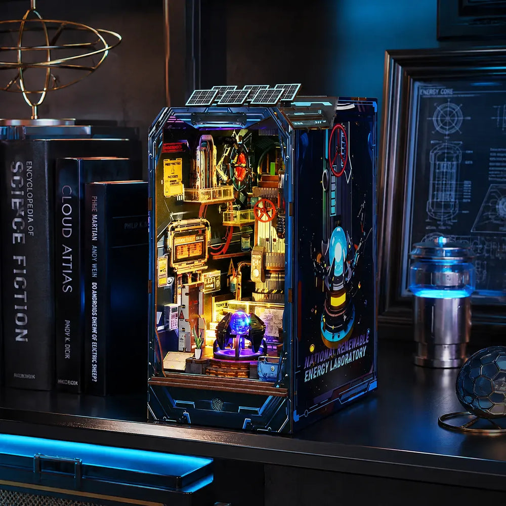 Futuristic Energy Lab — Energy Lab DIY Book Nook Kit