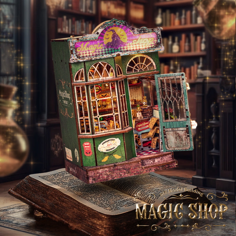 Rocoxia Magic Shop DIY Book Nook Kit - Rocoxia