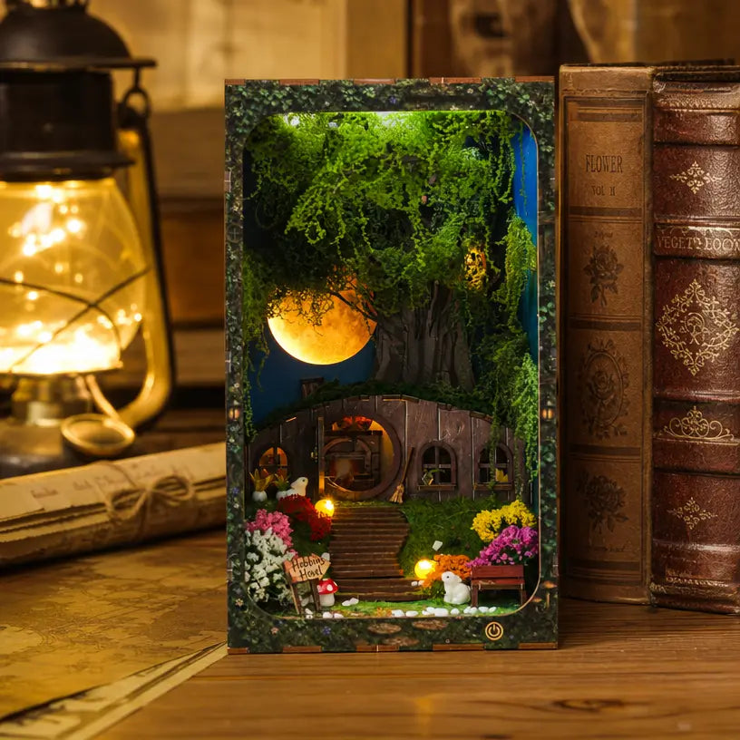 Hobbins Hovel Fantasy Cottage DIY Book Nook Kit