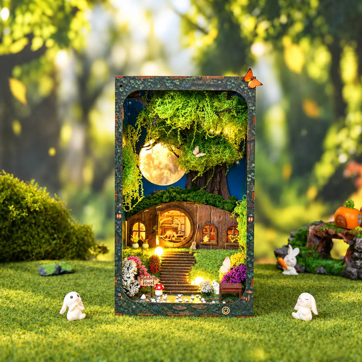 Hobbins Hovel Fantasy Cottage DIY Book Nook Kit