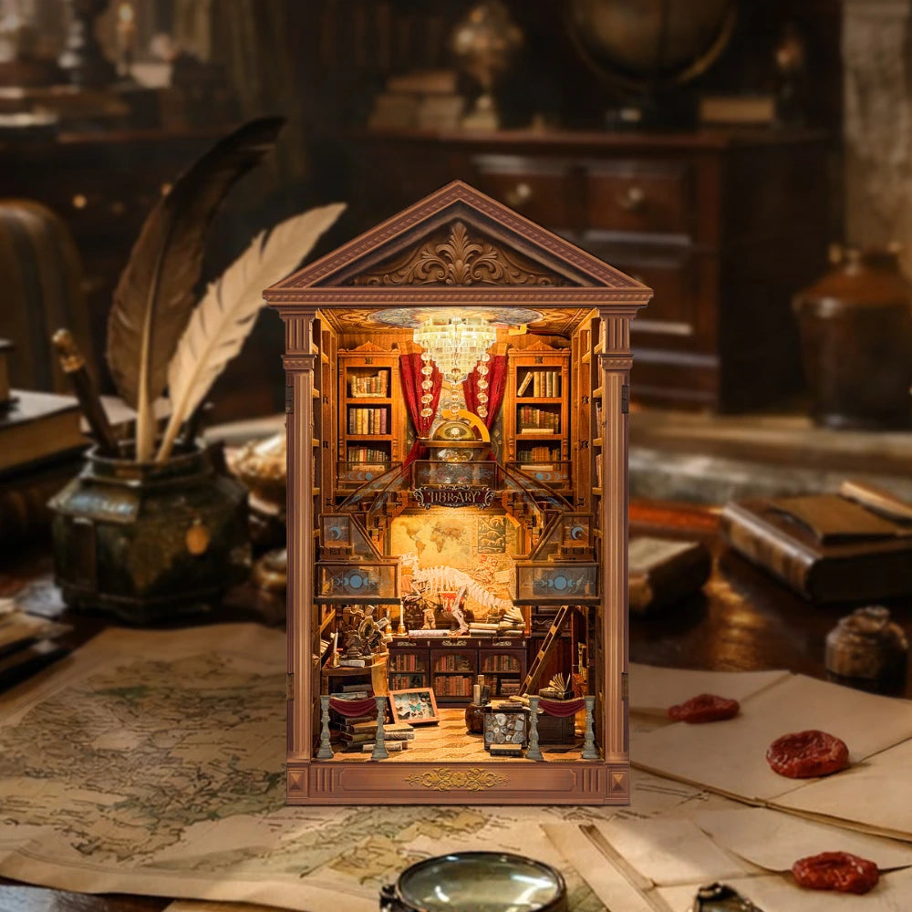 Reading Hall DIY Book Nook Kit - ROCOXIA