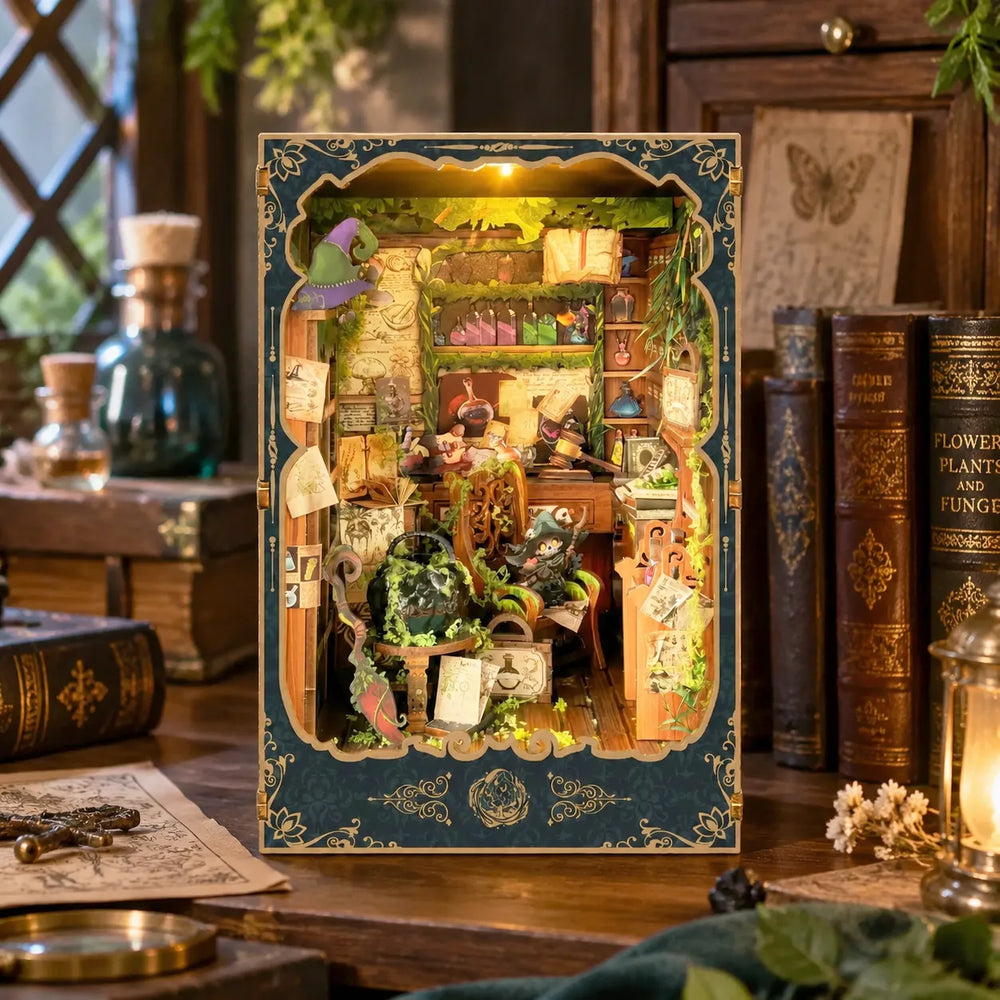 Alchemist’s Sanctuary — Alchemy Diary DIY Book Nook Kit