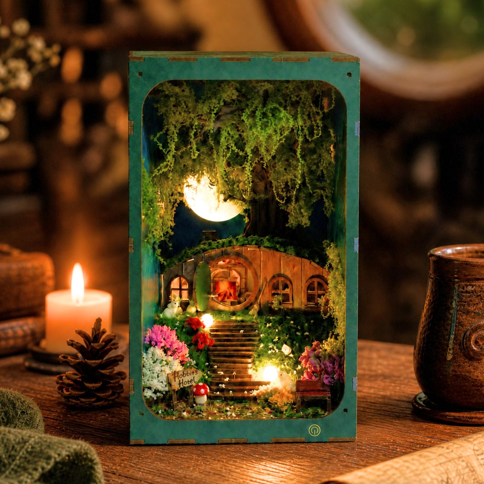 Hobbins Hovel Fantasy Cottage DIY Book Nook Kit