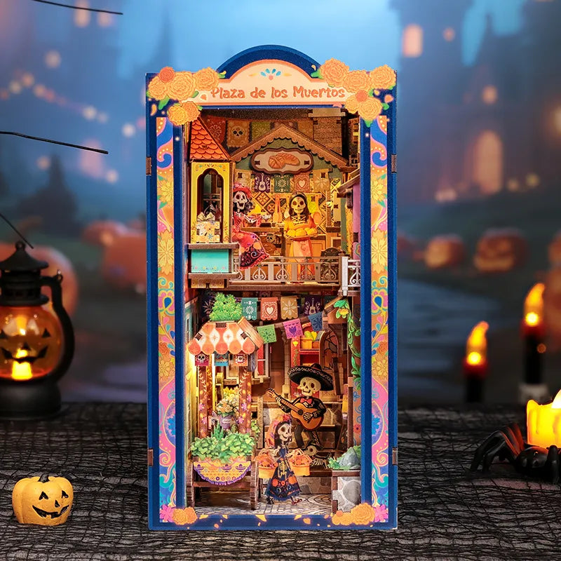 Plaza de los Muertos DIY Book Nook Kit - ROCOXIA