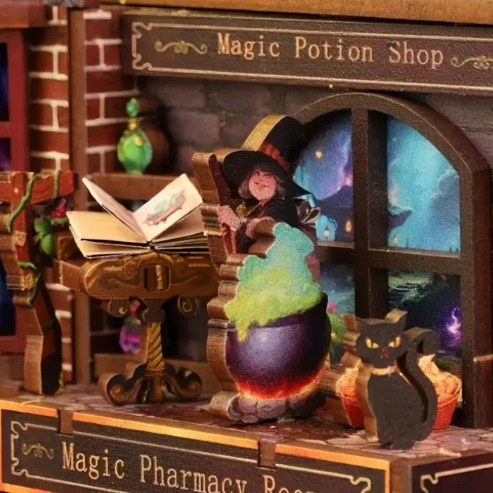 Enchanting Potion Shop — Magic Alley DIY Book Nook Kit