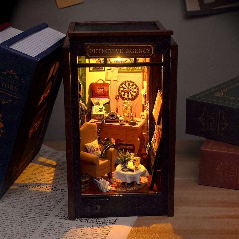 Detective Diary DIY Book Nook Kit - ROCOXIA