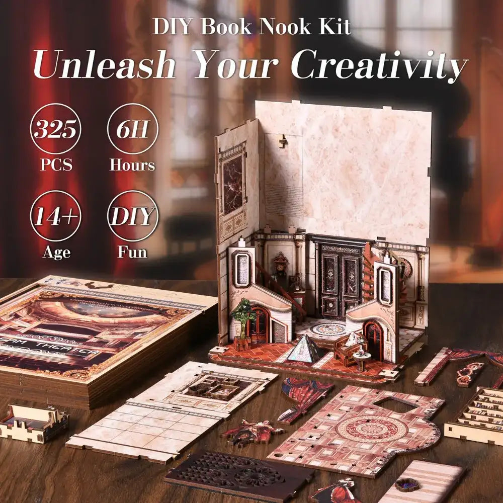 Dream Theater DIY Book Nook Kit - ROCOXIA