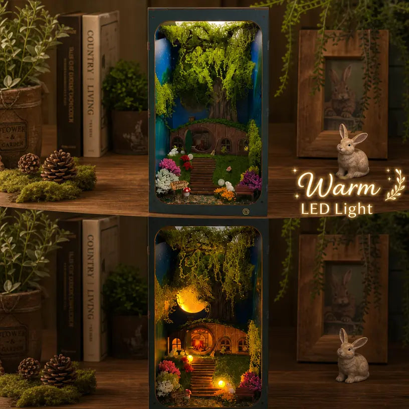 Hobbins Hovel Fantasy Cottage DIY Book Nook Kit