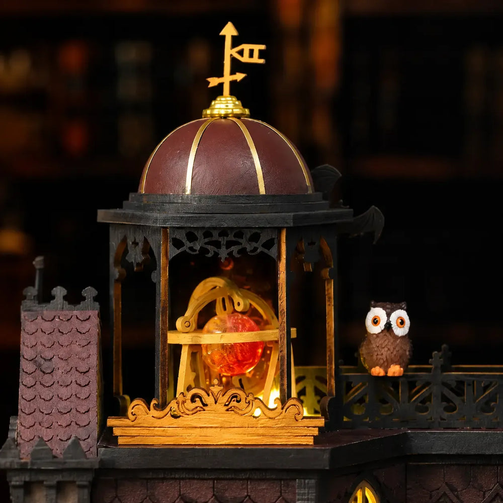 Dreamy Stargazing Atmosphere — Edinburgh Castle DIY Mini House Kit |DIY Miniature Kit