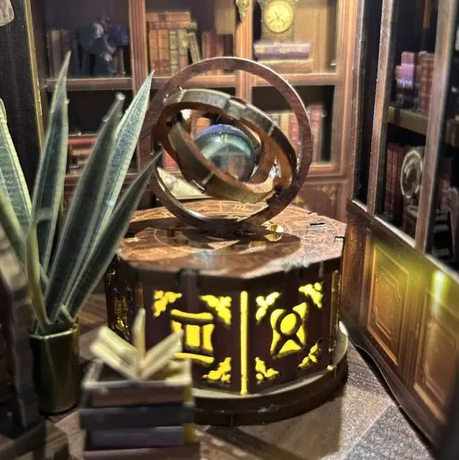 Mystical Energy Crystal Ball Ornament — Myriad Books House DIY Book Nook Kit