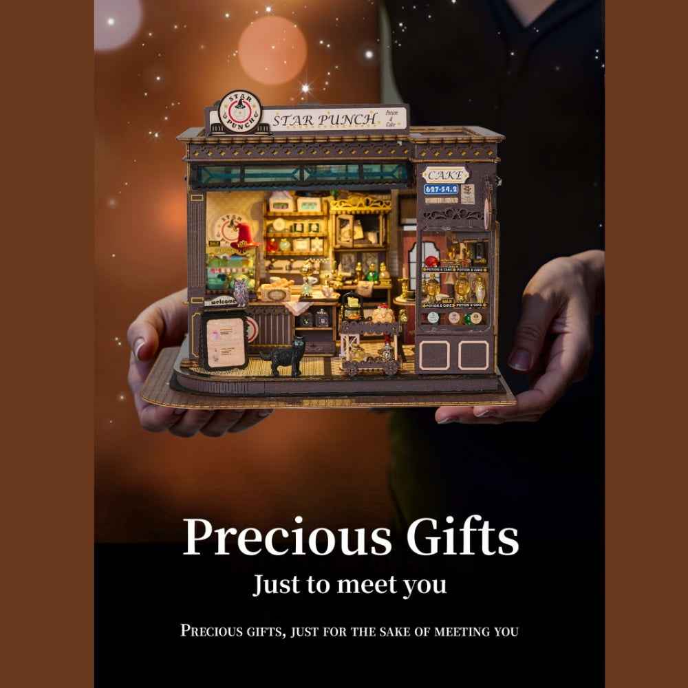 Magic Coffee Shop DIY Mini House Kit l DIY Miniature Kit