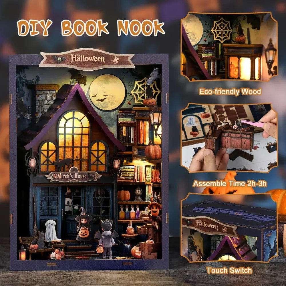Touch Switch LED Ambient Lighting — The Magical Night at the Castle DIY Book Nook Kit