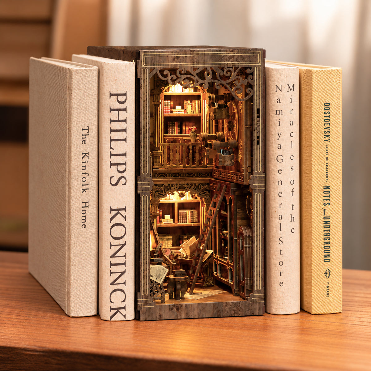 Ancient Book Collection Room DIY Book Nook Kit