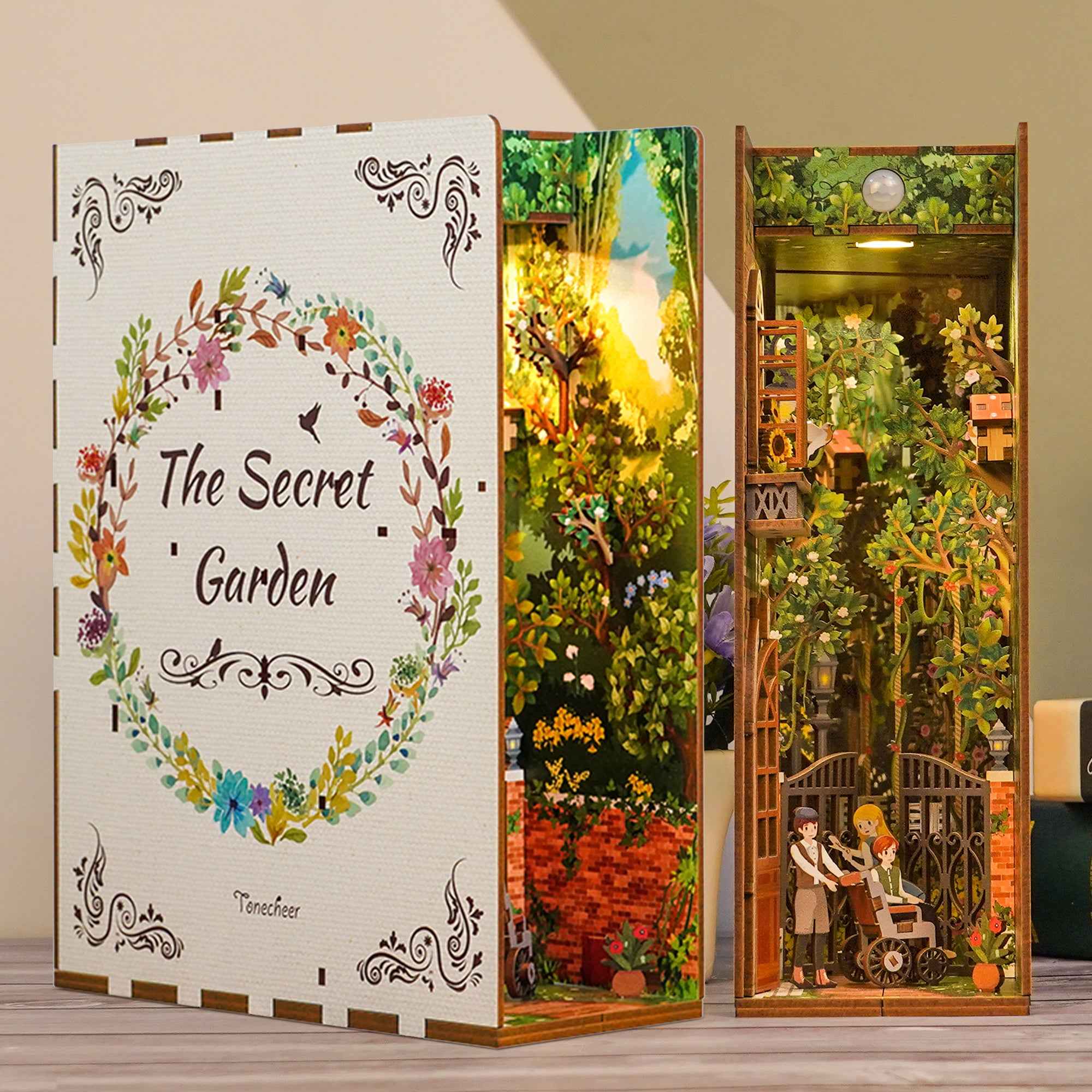 Rocoxia The Secret Garden DIY Book Nook Kit - Rocoxia