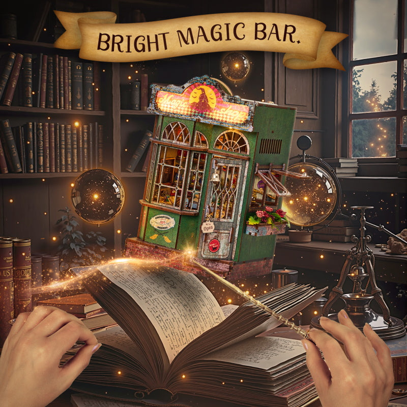 Rocoxia Magic Shop DIY Book Nook Kit - Rocoxia