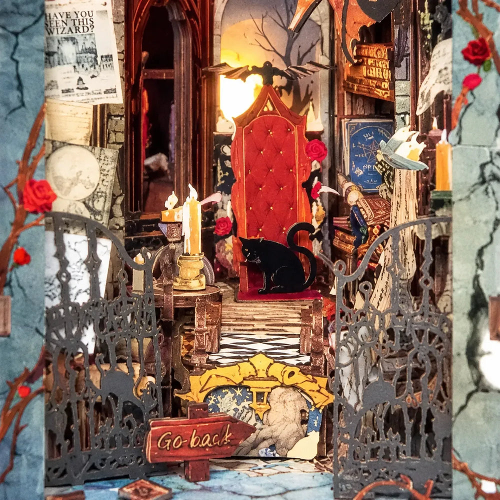 Forbidden Castle Gateway — Twilight Castle DIY Book Nook Kit