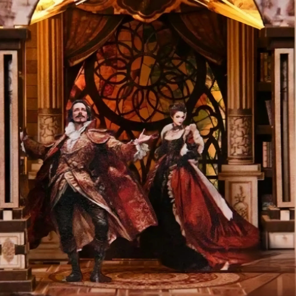 Elegant Opera Balcony Scene — Dream Theater DIY Book Nook Kit