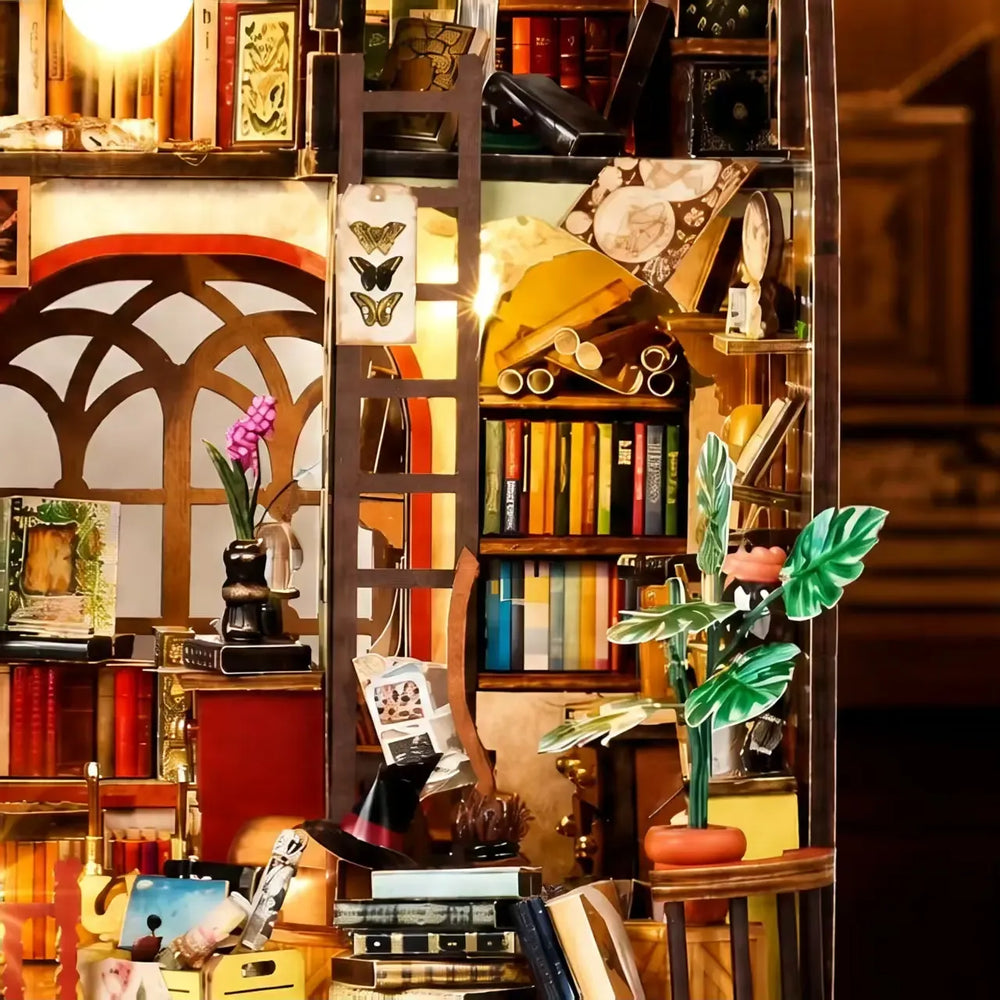 Multi-Layer Storybook House Layout — The Book House DIY Mini House Kit l DIY Miniature Kit