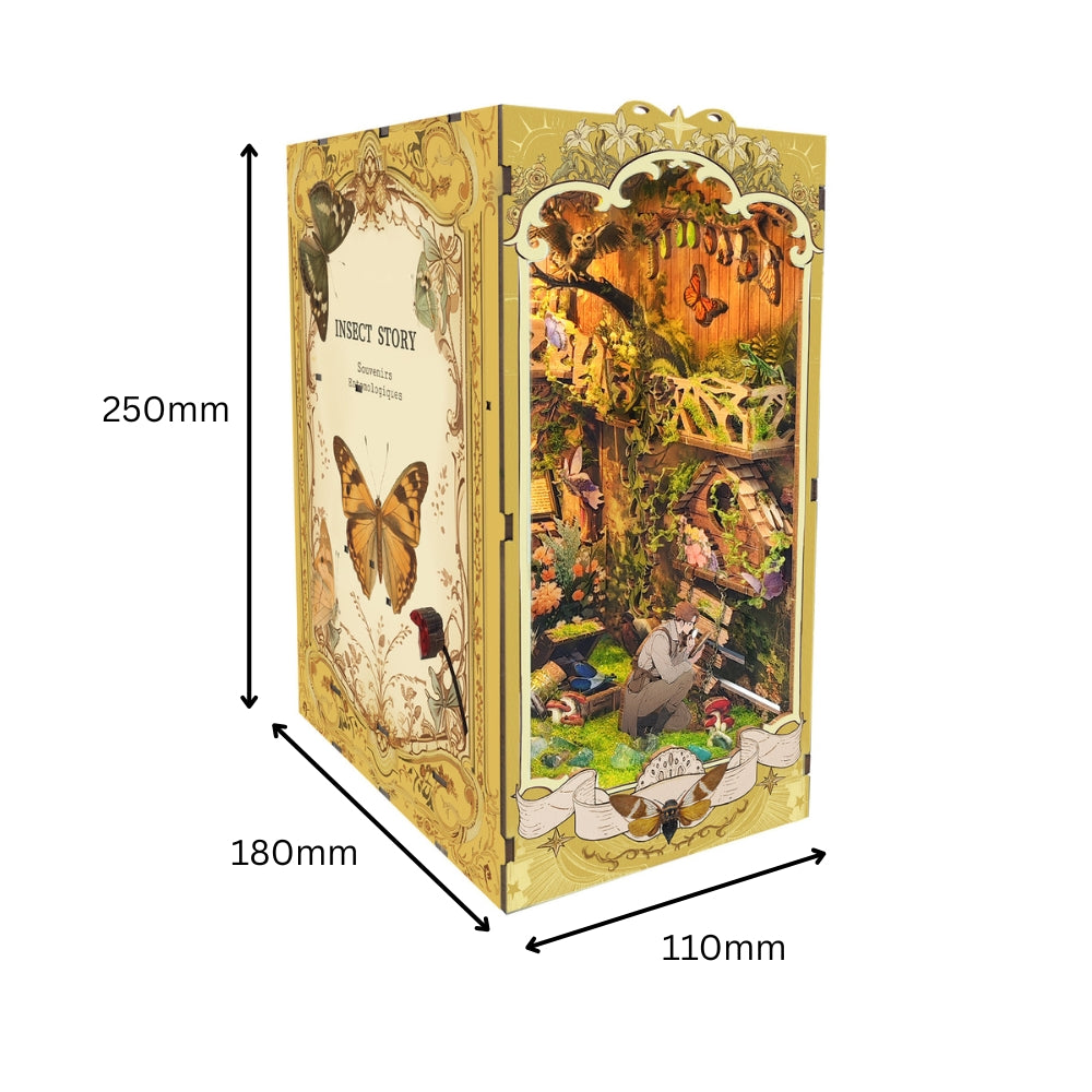 Insect Story DIY Book Nook Kit - ROCOXIA
