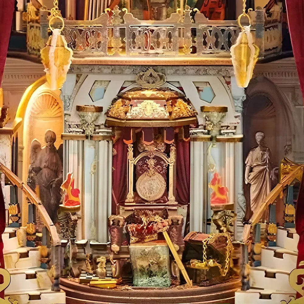 Grand Baroque Opera Stage — Dreamland Theater DIY Book Nook Kit
