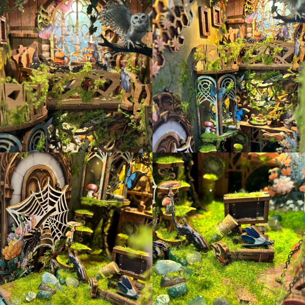 Insect Story DIY Book Nook Kit - ROCOXIA