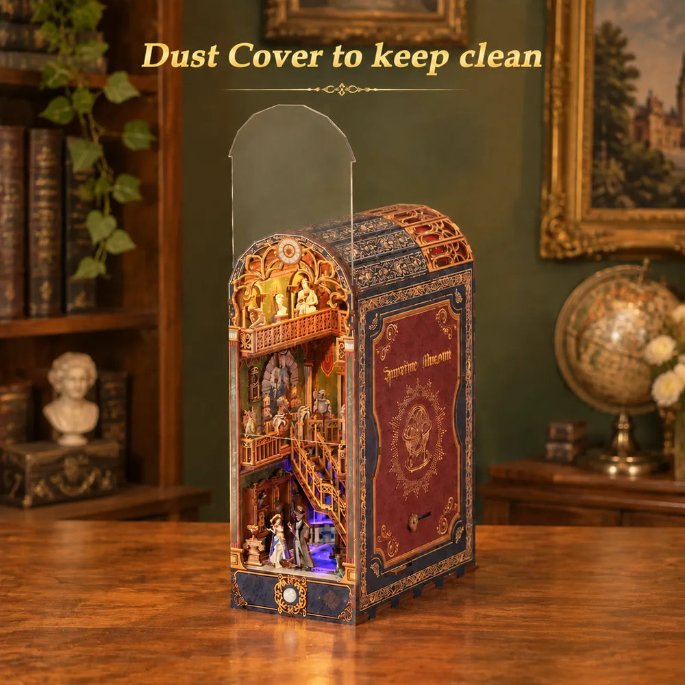 Dust-Free Display — Spacetime Museum DIY Book Nook Kit