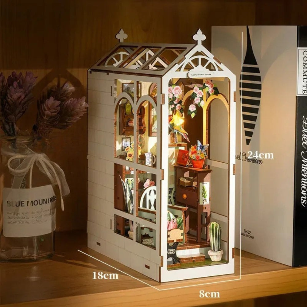 Romantic Garden DIY Book Nook Kit - ROCOXIA