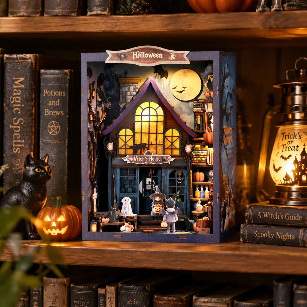 Dual Function – Book Nook & Ornament — The Magical Night at the Castle DIY Book Nook Kit