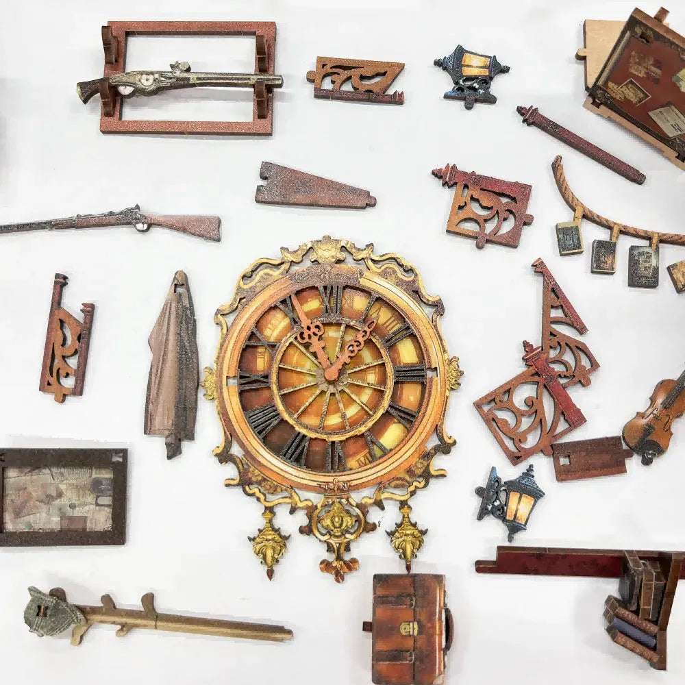 Rocoxia Chimes of Mystery DIY Book Nook Kit (Dust cover included) - Rocoxia