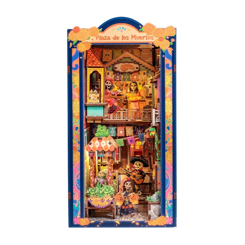 Plaza de los Muertos DIY Book Nook Kit - ROCOXIA