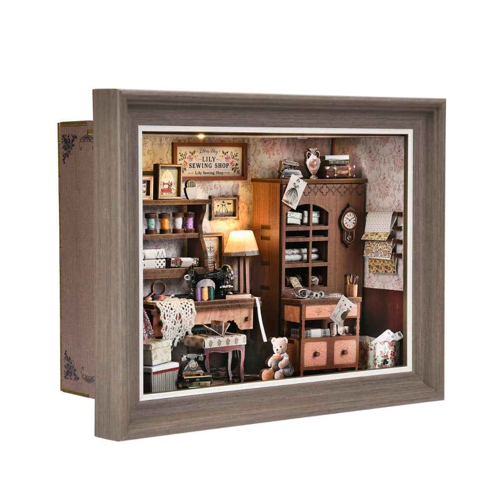 Lily Sewing Shop DIY Book Nook Kit