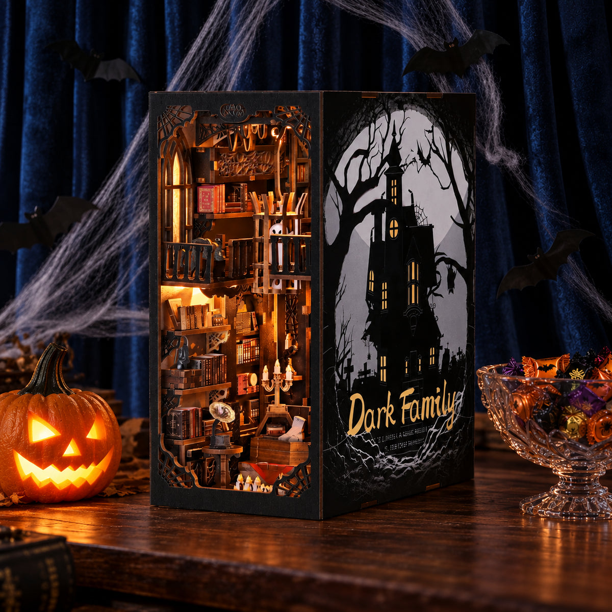 The Dark Family DIY Book Nook Kit