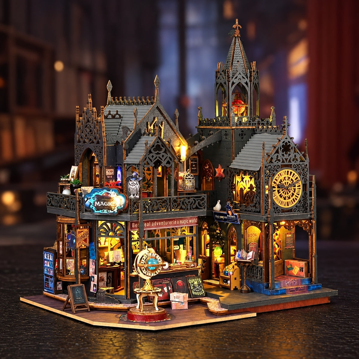 Holo Magic City II DIY Mini House Kit |DIY Miniature Kit