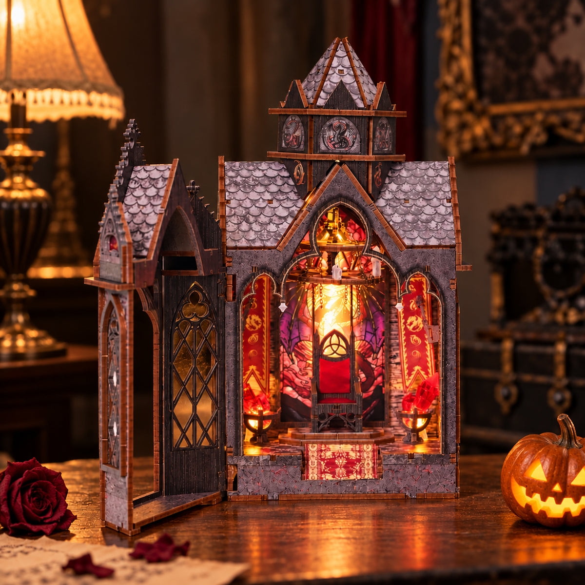 Spire Of The Wyrm DIY Book Nook Kit