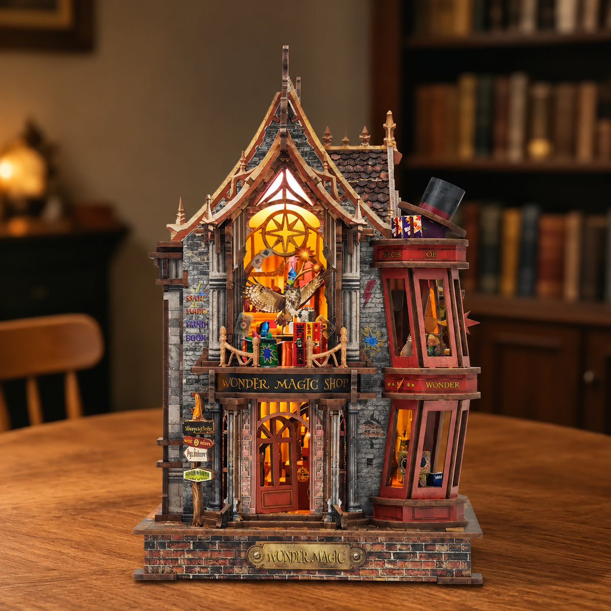 Magic Wonder House DIY Mini House Kit l DIY Miniature Kit