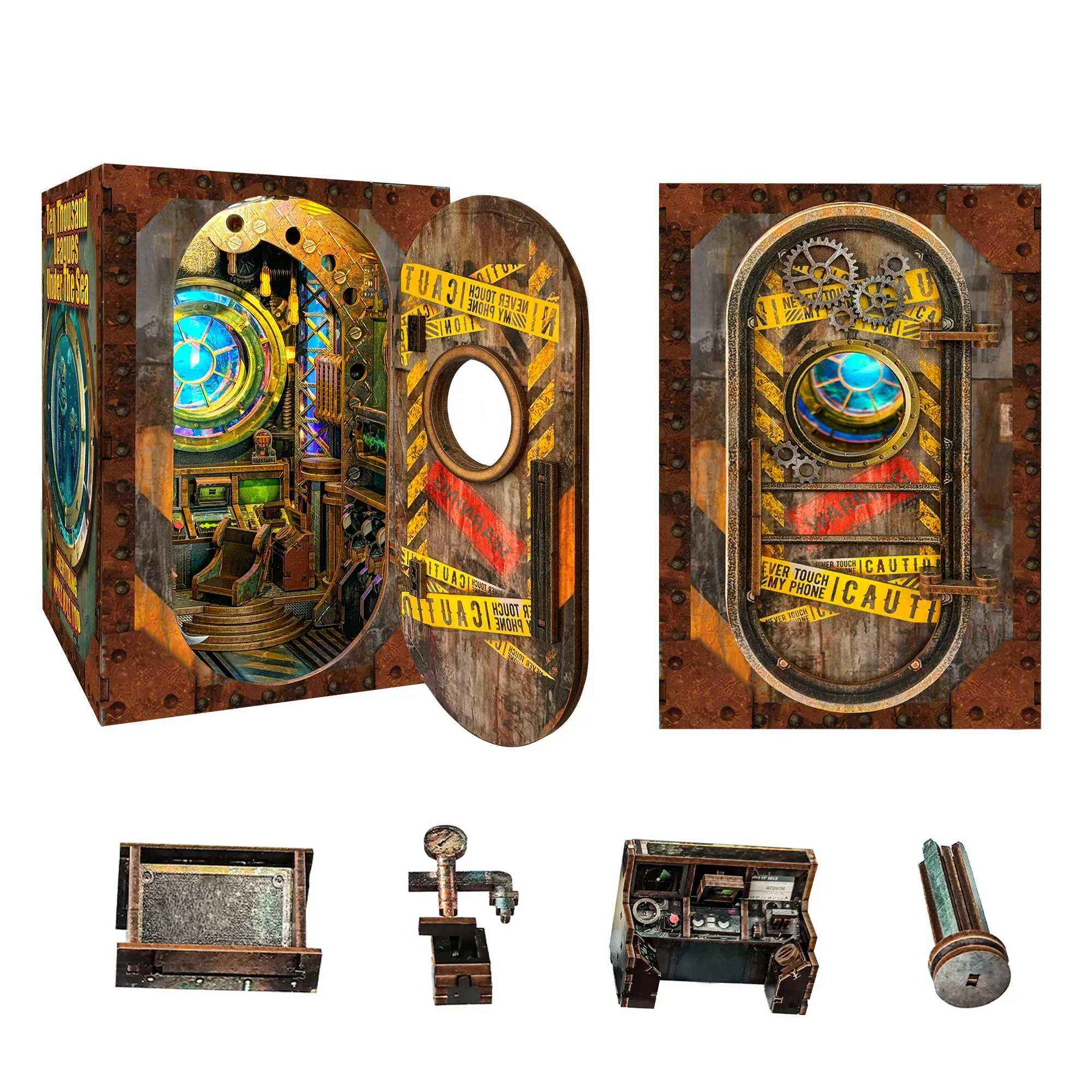 Rocoxia 10,000 Leagues in the Deep Sea DIY Book Nook Kit - Rocoxia