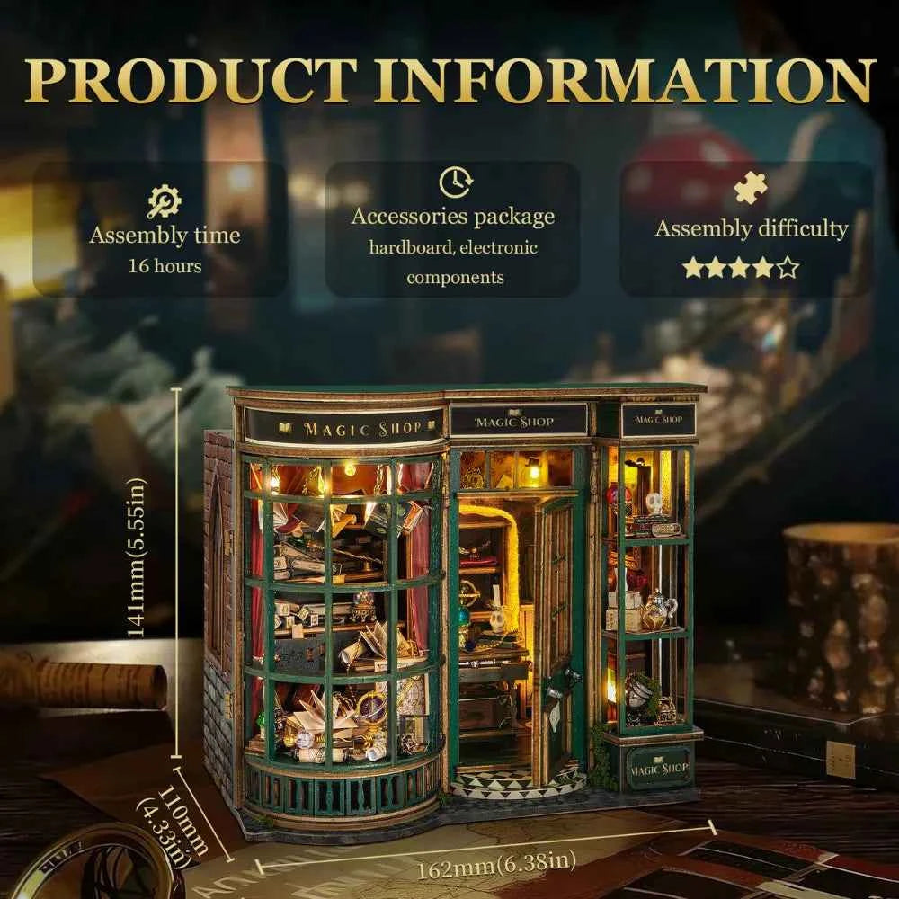 Magic Shop DIY Book Nook Kit (SQ-114) - ROCOXIA
