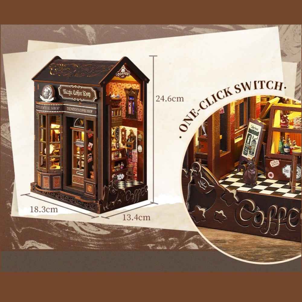 Magic Coffee House DIY Book Nook Kit