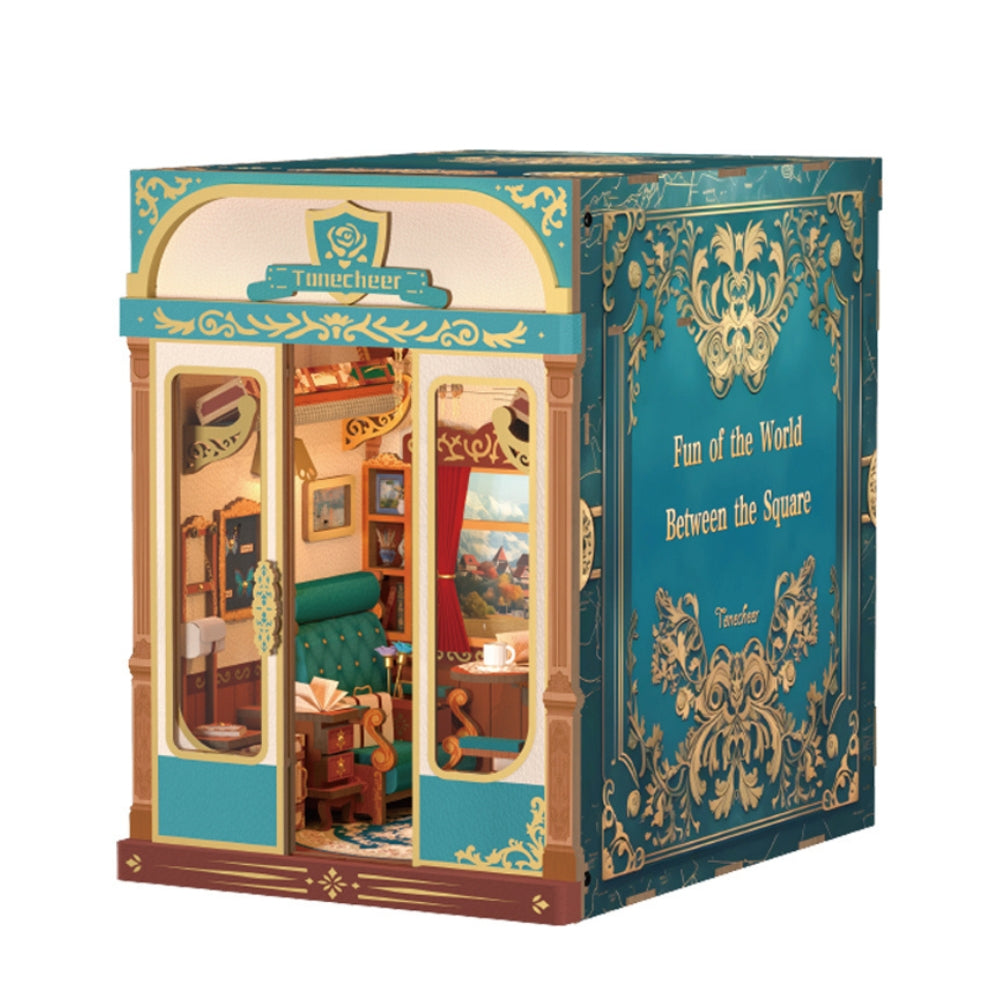 Train Cabin Series – European Travels Motion Scene DIY Book Nook Kit - ROCOXIA