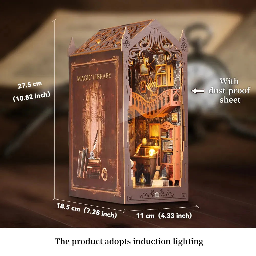 Rocoxia New Magic Library DIY Book Nook Kit - Rocoxia