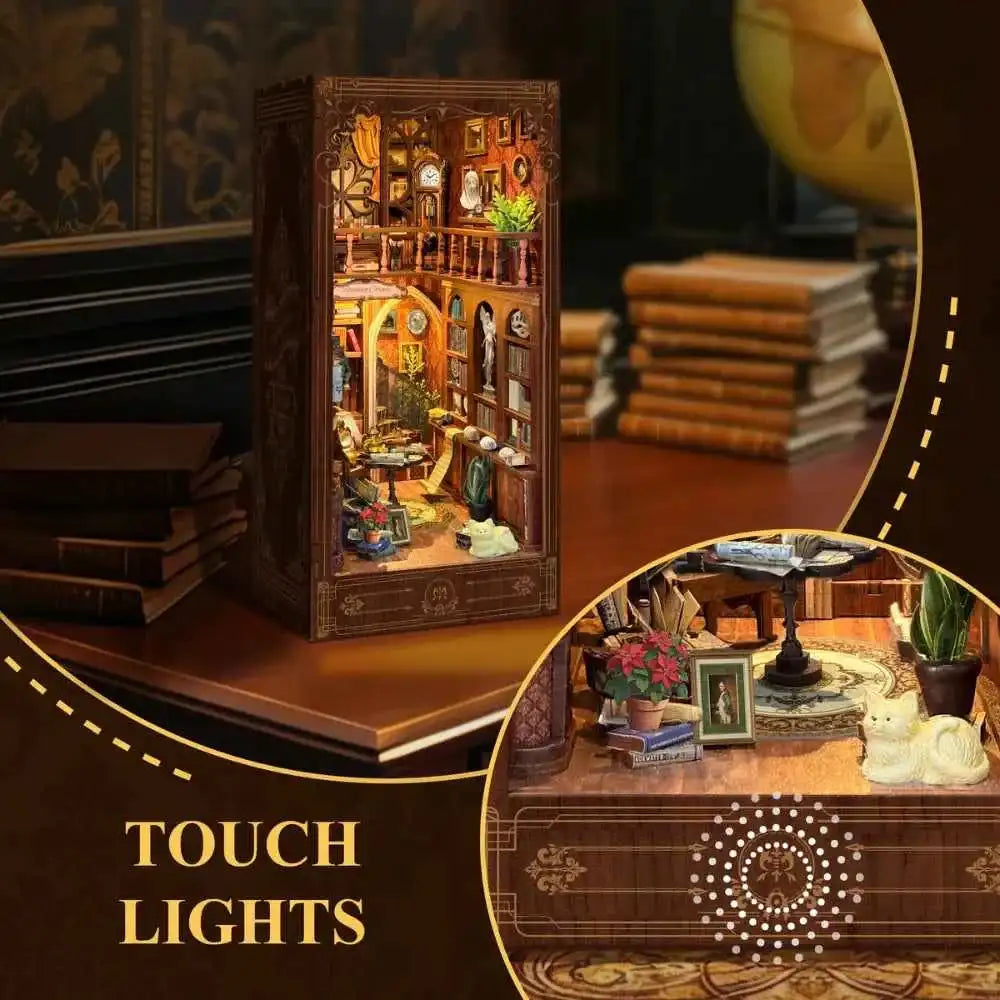 Timeworn Library Book Nook Kit - ROCOXIA